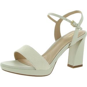 Clarks Vista Strap Women's Leather Ankle Strap Block Heeled Sandal NWT